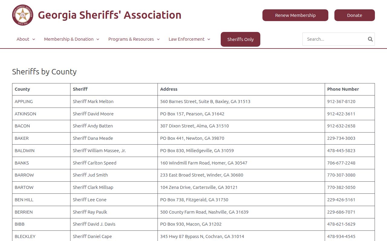 Marion County bench warrant sheriff directory source